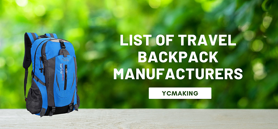 liste des fabricants de sacs à dos de voyage